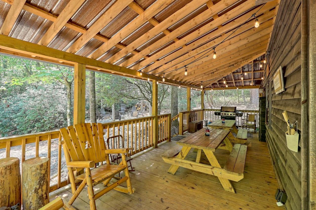 Cozy Bear Villa Sautee Nacoochee Exteriör bild