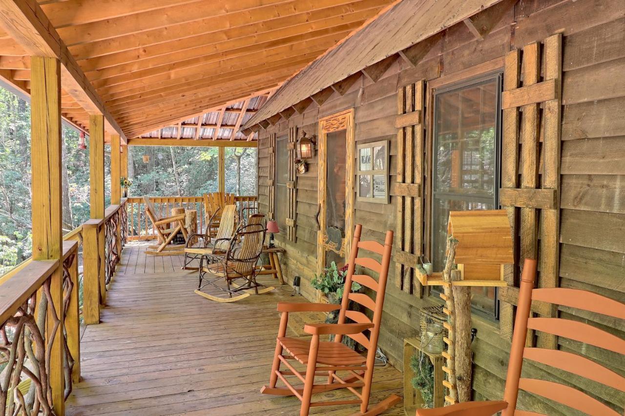 Cozy Bear Villa Sautee Nacoochee Exteriör bild
