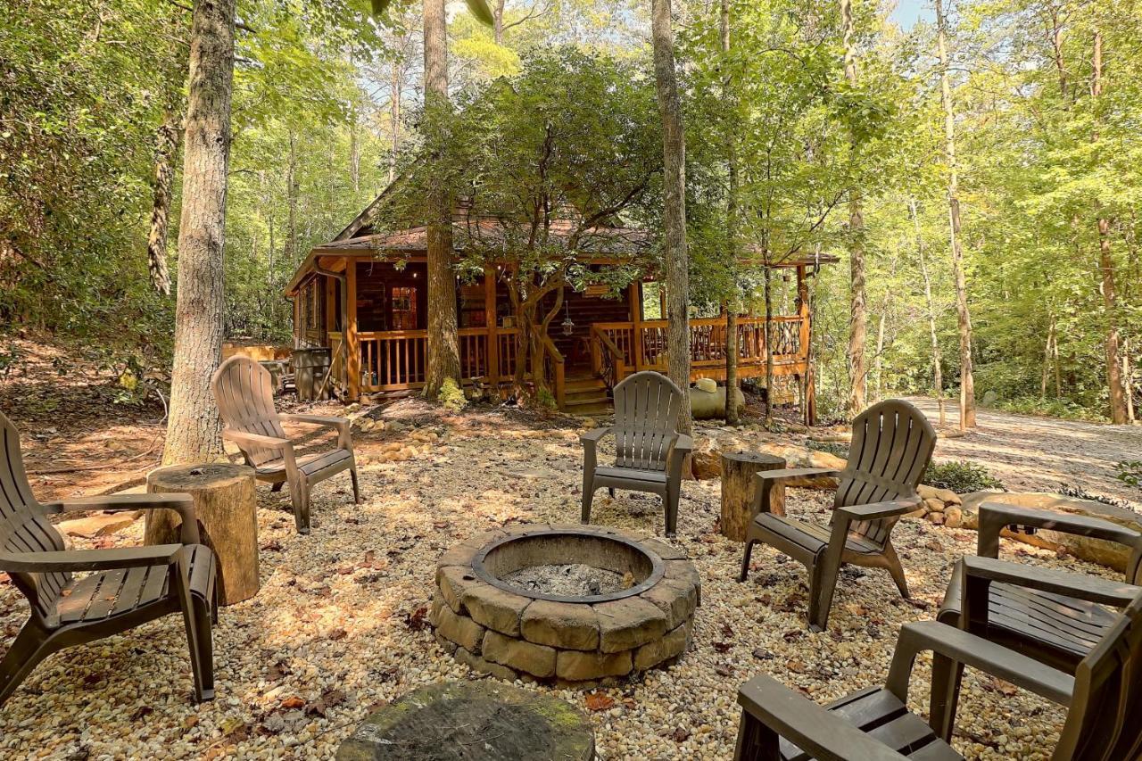 Cozy Bear Villa Sautee Nacoochee Exteriör bild